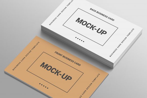 3D Business Card Mockup Template-2: A Practical Tool for Visualizing Brand Identity in Context