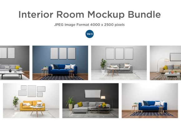 3D Rendered of Interior Living Room V-5