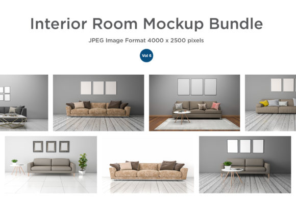 3D Rendered of Interior Living Room V-6