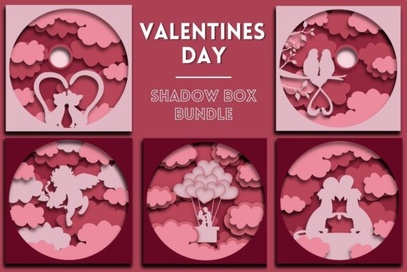 3D Valentines Shadow Box