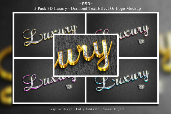 5 Pack 3D Luxury: Elevate Visual Impact Thoughtfully