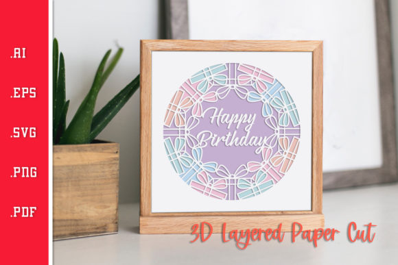 Birthday Gifts - 3D Layered Paper Cut: Thoughtful, Timeless, and Uniquely Personal