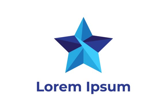 Business Logo Concept Art 3D Star