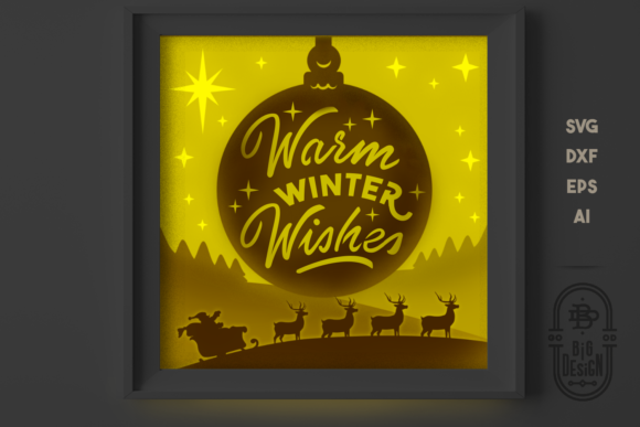 Christmas 3D Scene Warm Winter Wishes: A Practical Evaluation