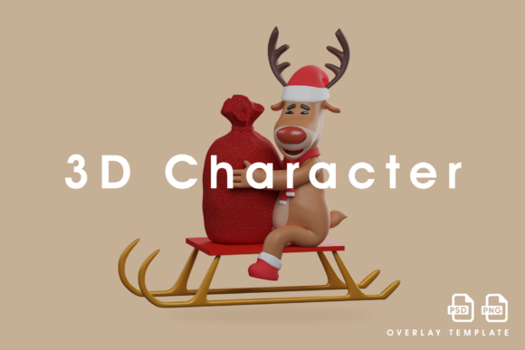 Deer 3D Holding a Gift Sack on a Sleigh: A Practical Guide for Digital Design and Holiday Visual Use