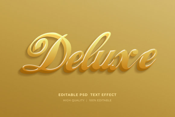 Deluxe 3D Editable Style Text Effect