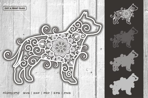 Dog Vector 2 SVG 3D Layered: A Strategic Asset for Visual Communication and Brand Precision