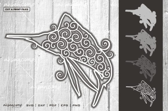 Fish Mandala Vector 3D Layered 1: A Flexible Creative Asset for Designers, Educators, and Wellness Practitioners
