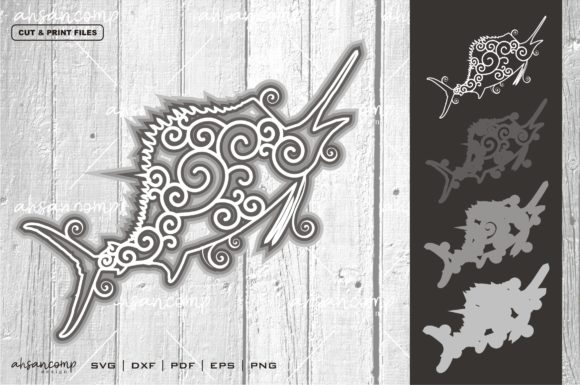 Fish Vector 2 SVG 3D Layered: A Strategic Asset for Visual Clarity and Purposeful Design