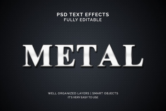 Metal Style 3D Text Effect: When Your Words Need Weight, Shine, and Instant Impact