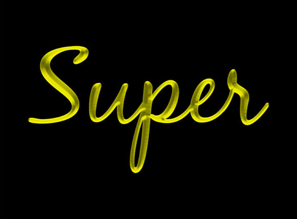 Super Signature Style 3D Text Effect