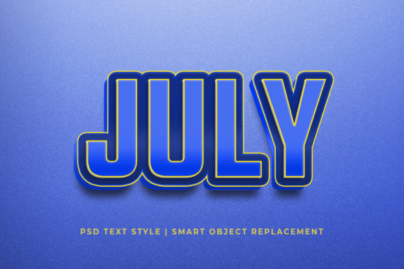 Why the July Month 3D Text Style Effect Mockup Is Reshaping Visual Communication for Creators and Brands